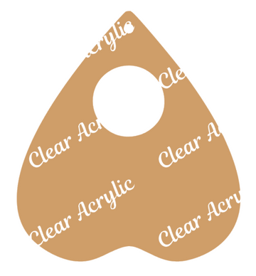 Bear Claw Acrylic Blank – Moxie Vinyls