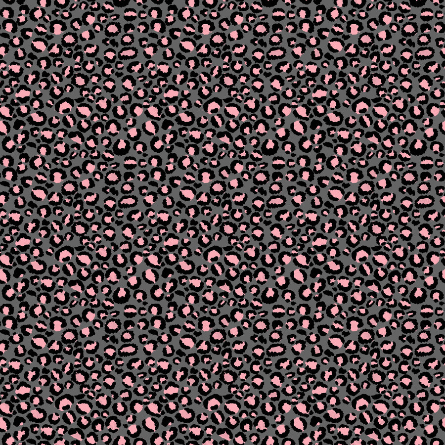 Cheetah Vinyl Sheet- Grey & Pink Spots – Moxie Vinyls
