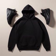 blank hoodie to match sneakers