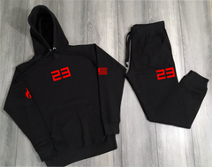 sneaker matching hoodie and joggers set