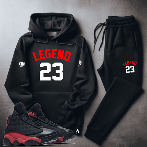 sweatsuit to match air jordan 13 bred