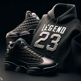 23 Legend Black Hoodie To match Air Jordan 13 Retro