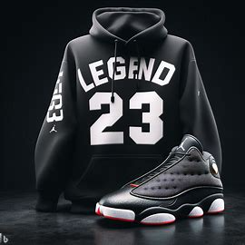 23 Legend Hoodie to Match Air Jordan 13 Playoffs