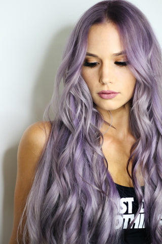 light lavender hair color