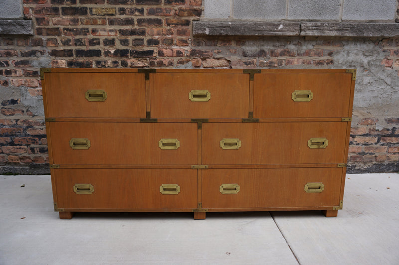 Baker Furniture Campaign Style Dresser