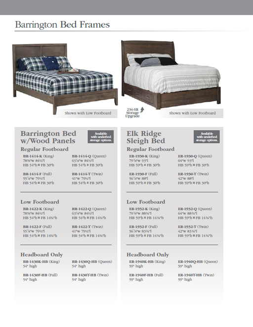 barrington queen mattress set