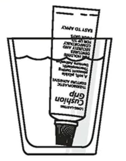 How To Use Cushion Grip Denture Adhesive / Do A Soft Reline On