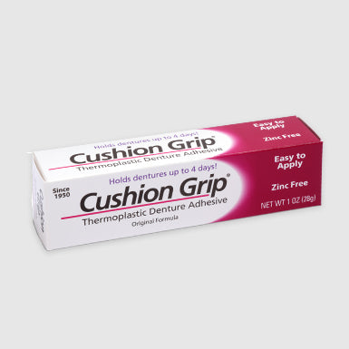 Cushion Grip Thermoplastic Denture Adhesive - 1 Oz Reviews 2024