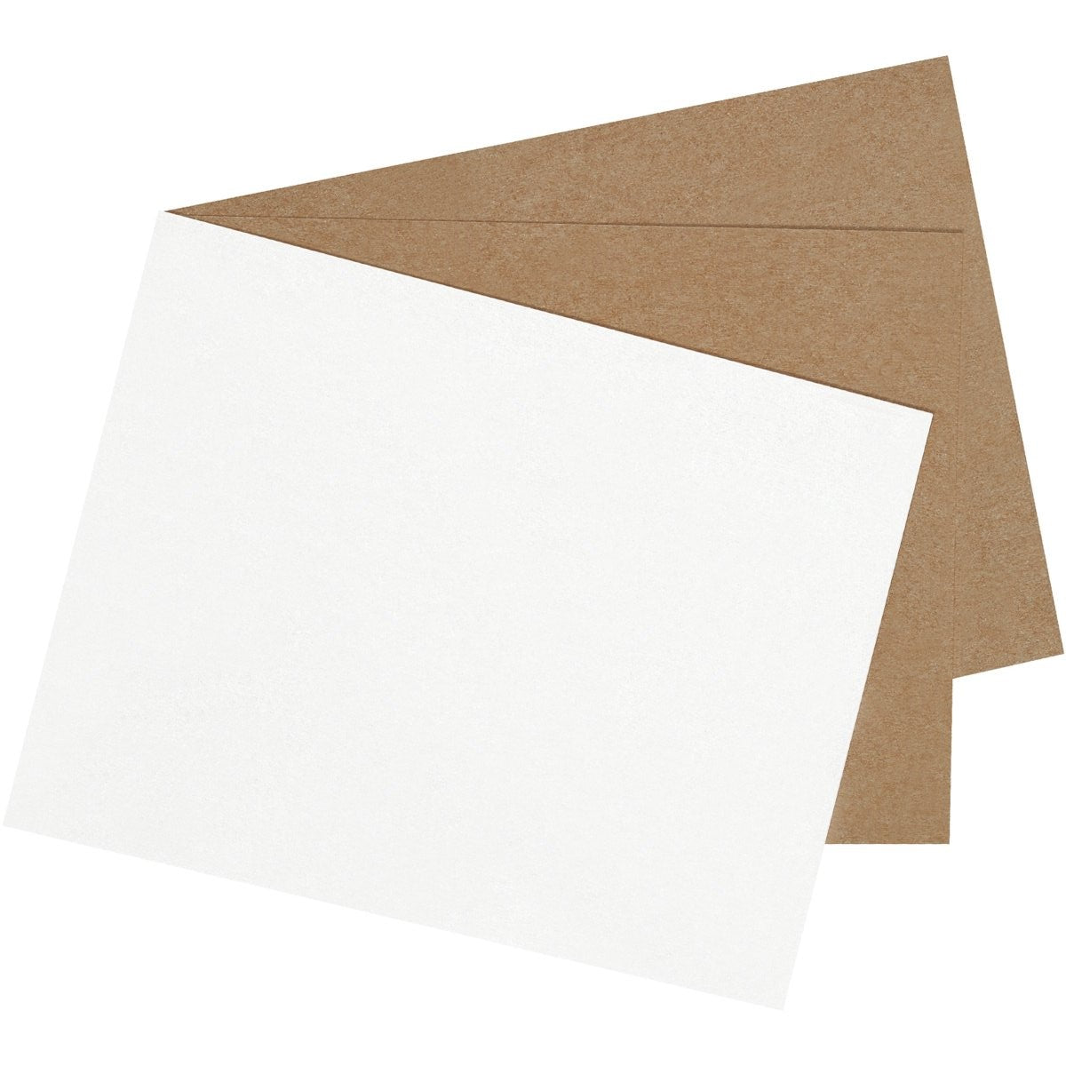 White Chipboard (White One Side) - Single Ply .035