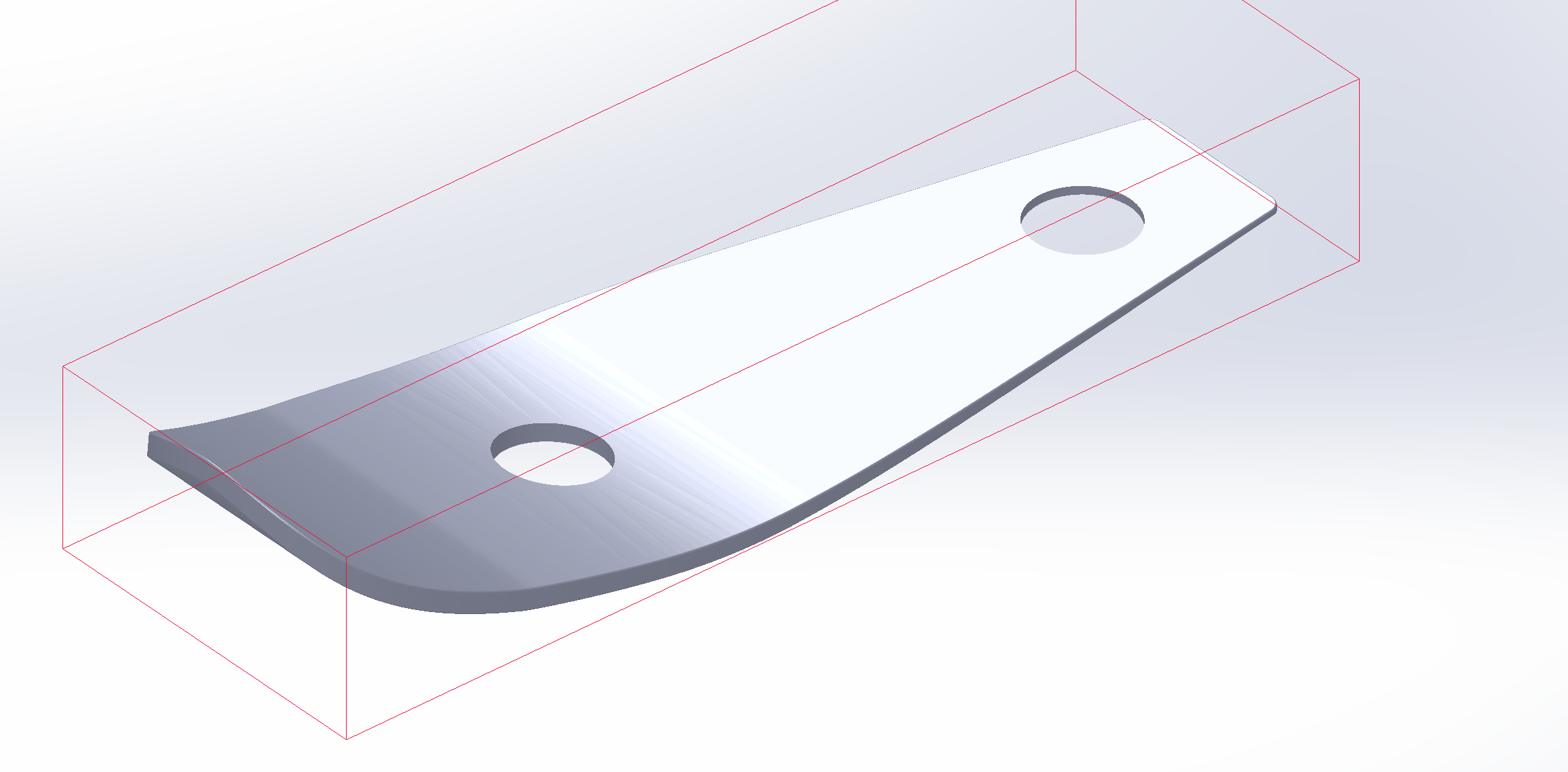 AXIS Foils 3D Printing Files -1 Degree Rear Wing Shim - AXIS Foils