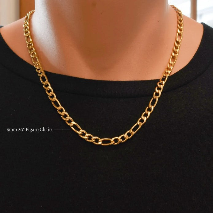 Men's gold stainless steel shop necklaces