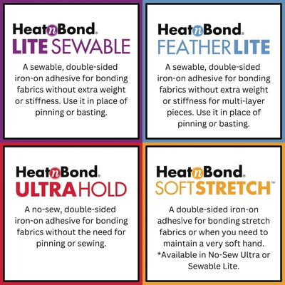 HeatnBond 3540 Soft Stretch Ultra 5/8 x 10 Yard : : Home