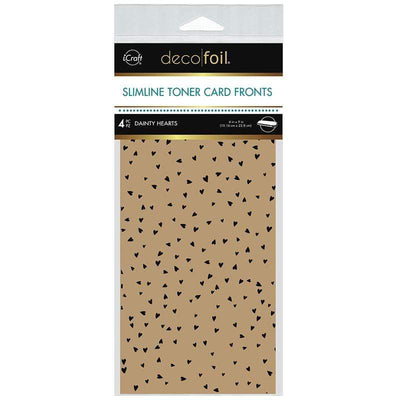 Deco Foil Slimline Toner Card Fronts Candy Stripes (5581) – Everything  Mixed Media