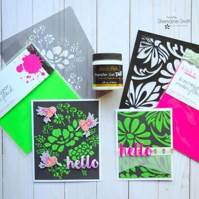 How To Use Deco Foil Flock Transfer Sheets - Spring 2020 Collection 