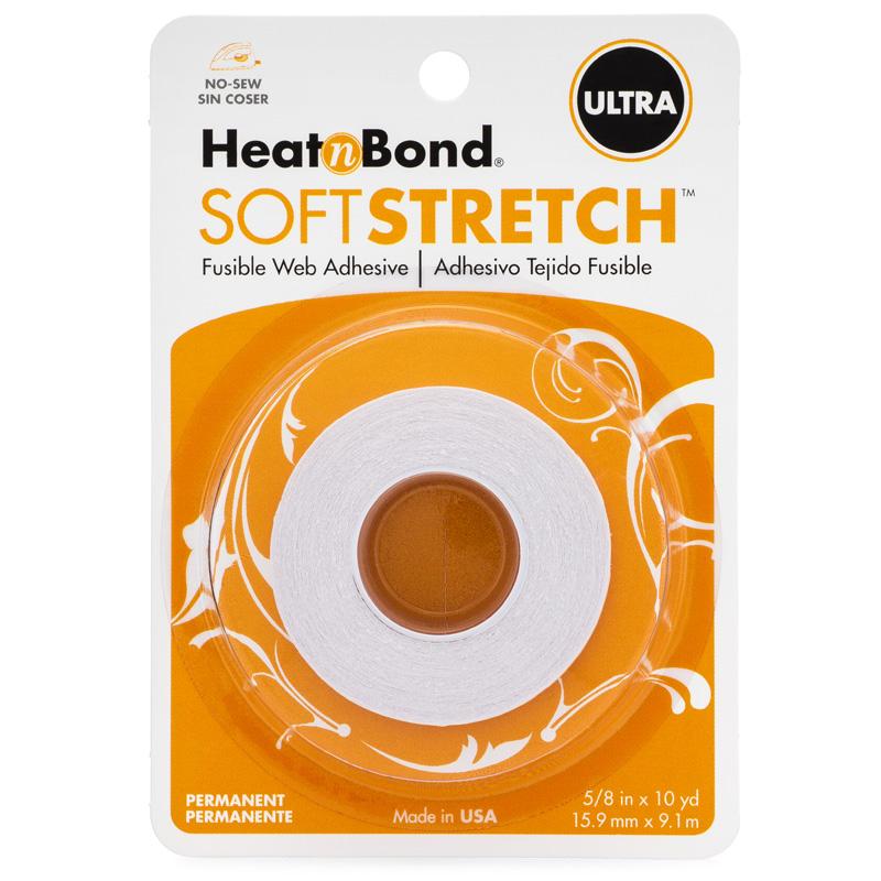 Image of HeatnBond Soft Stretch Ultra Iron-On Adhesive Tape, 5/8 in x 10yds