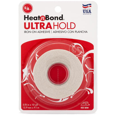 HeatnBond UltraHold Iron-On Adhesive Tape For Dark Fabrics, 7/8 in x 10 yds