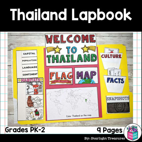 Thailand Lapbook