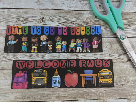 Back to School bookmarks