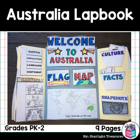 Australia Lapbook