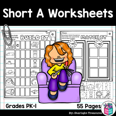 Short A Worksheets