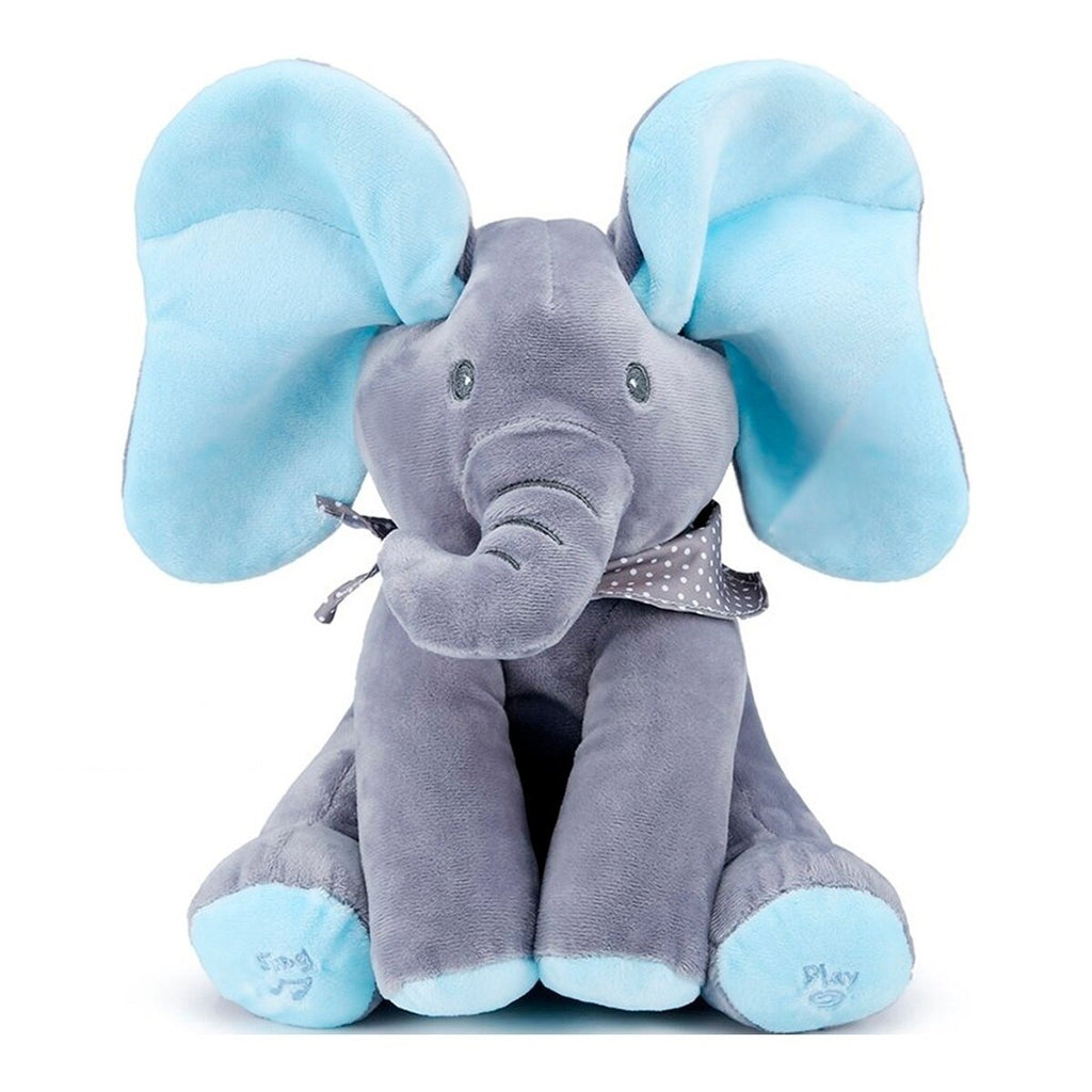 peek a boo elephant blue