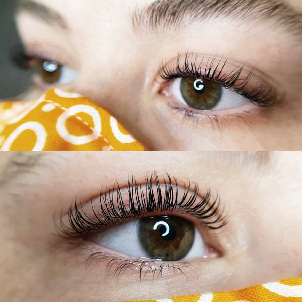 Lash Lift - Before/After Comparison