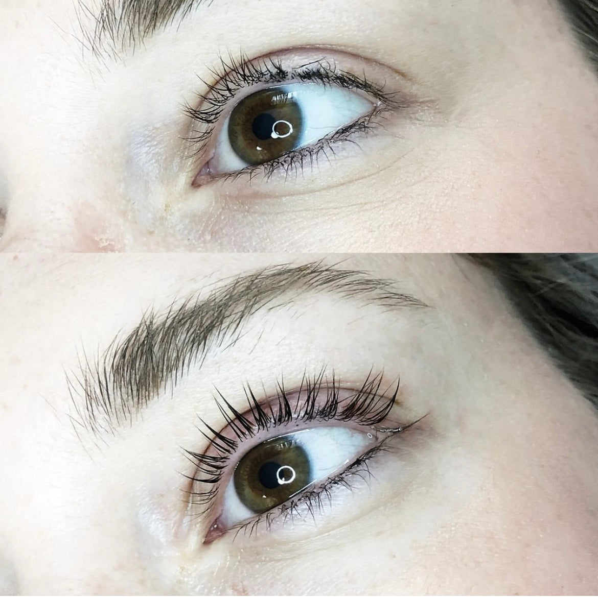 Lash Lift - Before/After Comparison