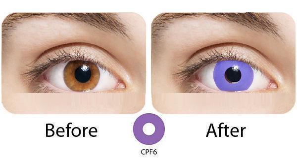 COLORED CONTACTS GEO ANIME CPF6 - Lens Beauty Queen
