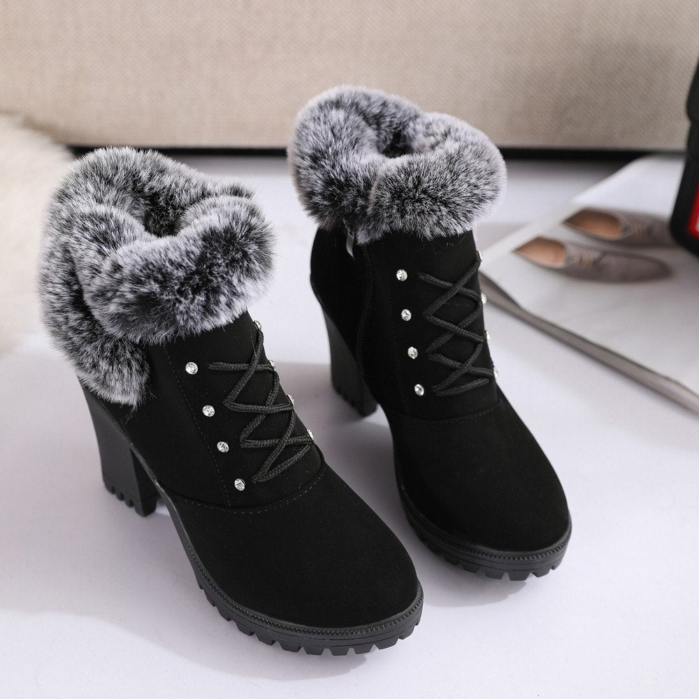 fuzzy boots