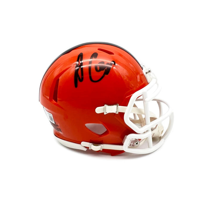 amari cooper signed mini helmet