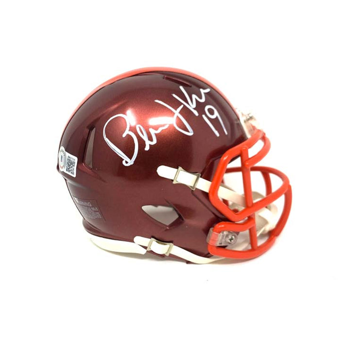 bernie kosar signed helmet