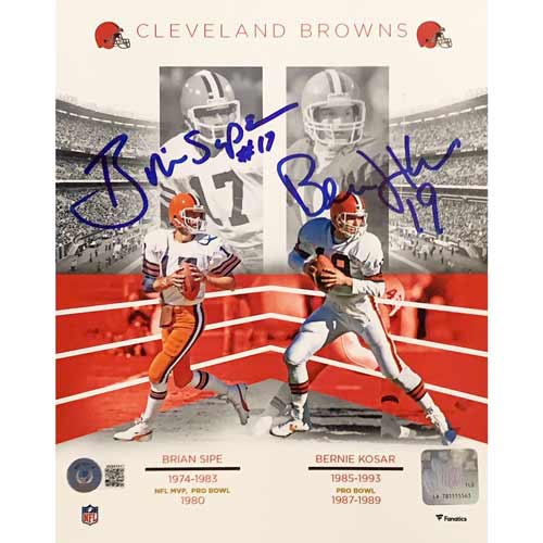 Bernie Kosar Cleveland Browns 16-3 16x20 Autographed Photo