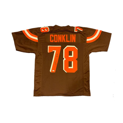 Jack Conklin White Cleveland Browns Player-Issued #78 Throwback Jersey from  the 2021 NFL Season