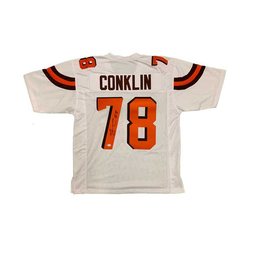 Jack Conklin White Cleveland Browns Player-Issued #78 Throwback Jersey from  the 2021 NFL Season