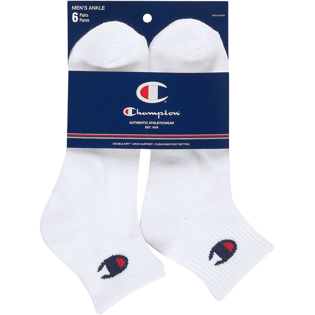 Champion - Men's Ankle 6-Pairs – RUSSMILLSafety.com