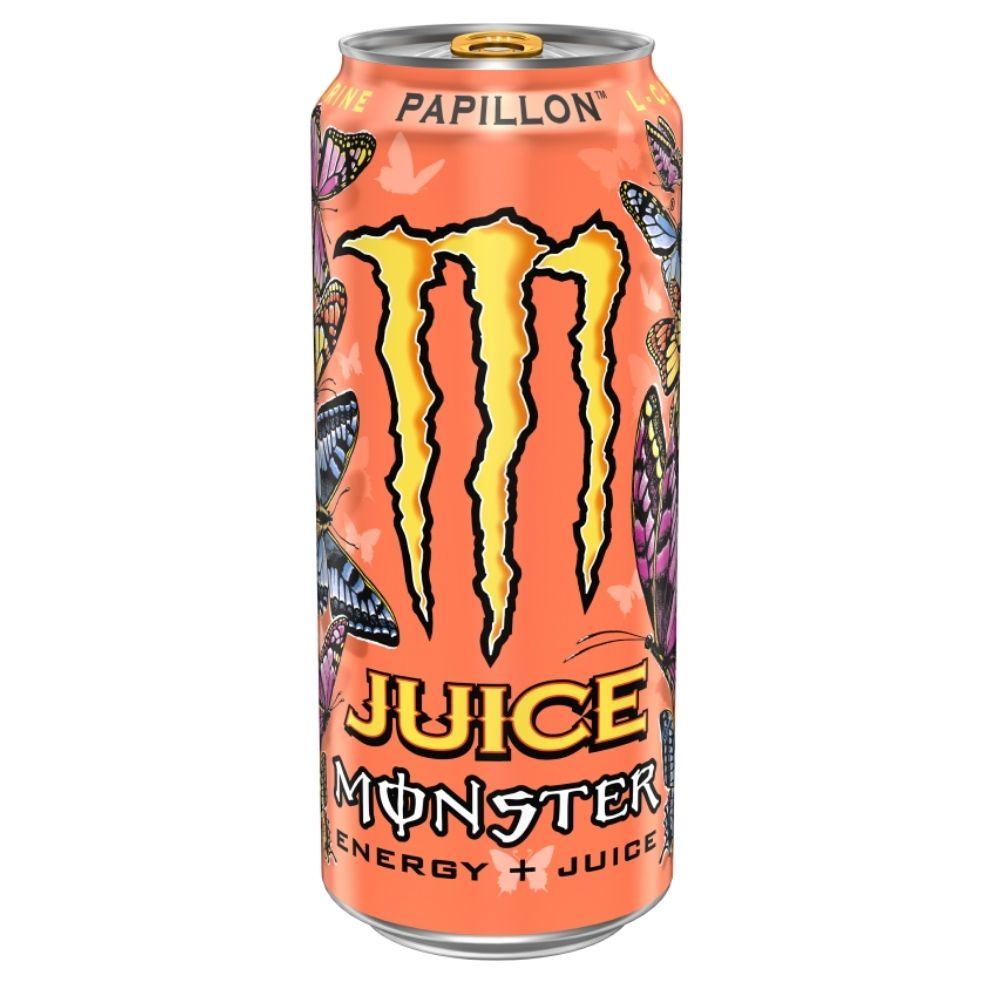 Monster Juice Papillon Energy Drink Alla Pesca Nettarina Da 473ml