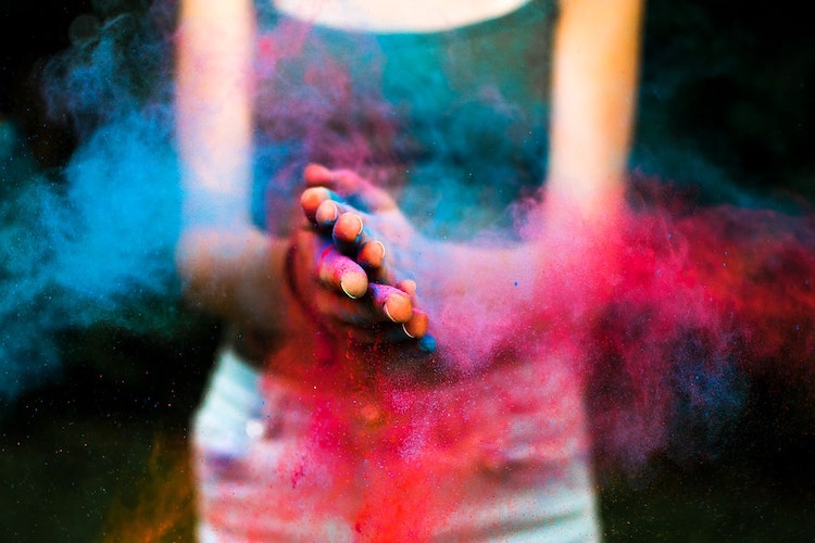 Colored Powder Photography Guide