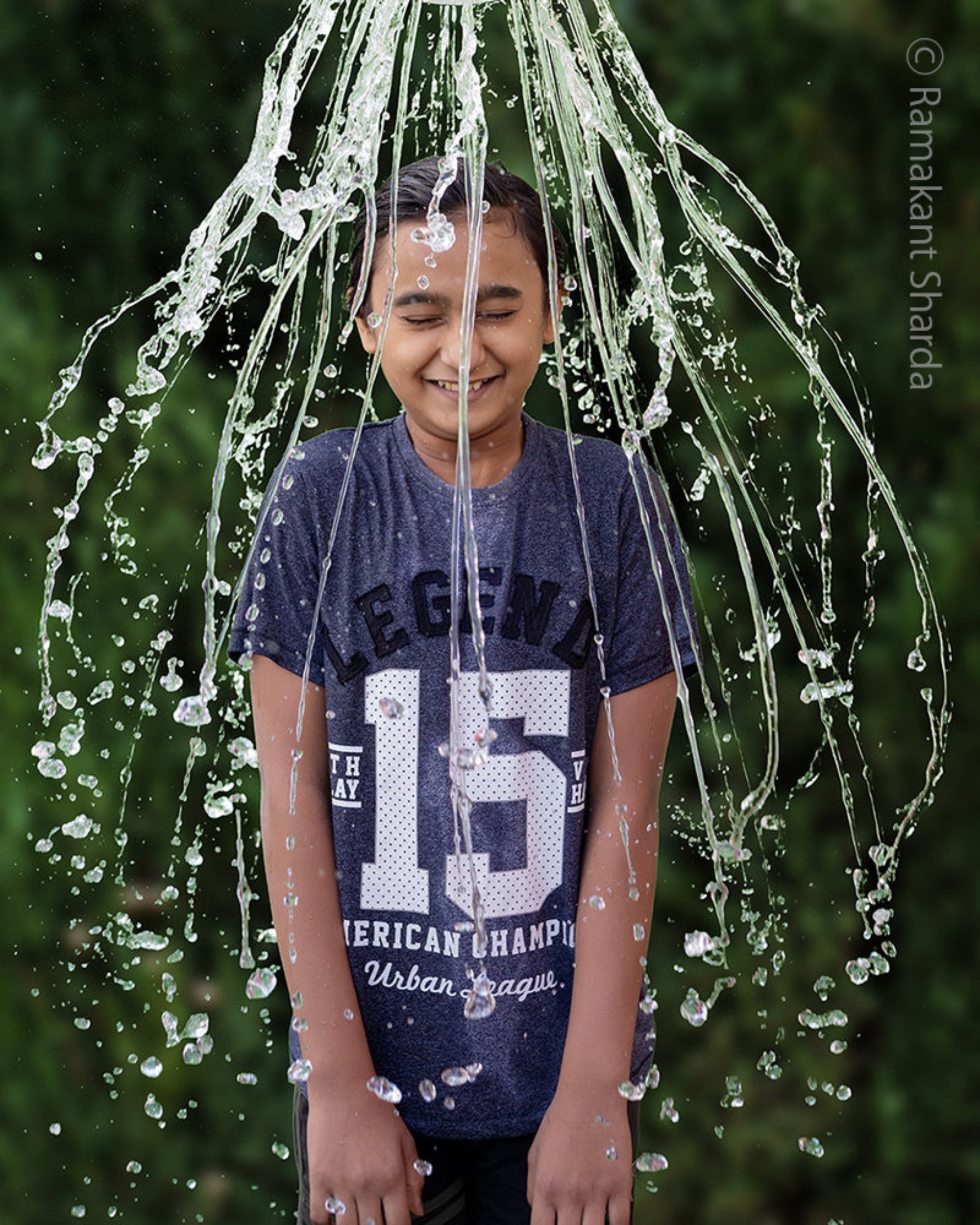 water splash photography