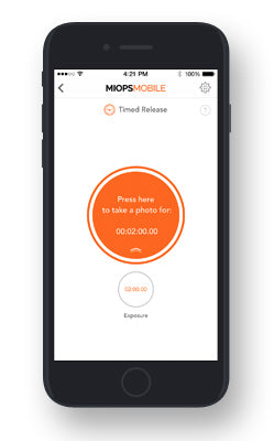 MIOPS Mobile App Timed Release