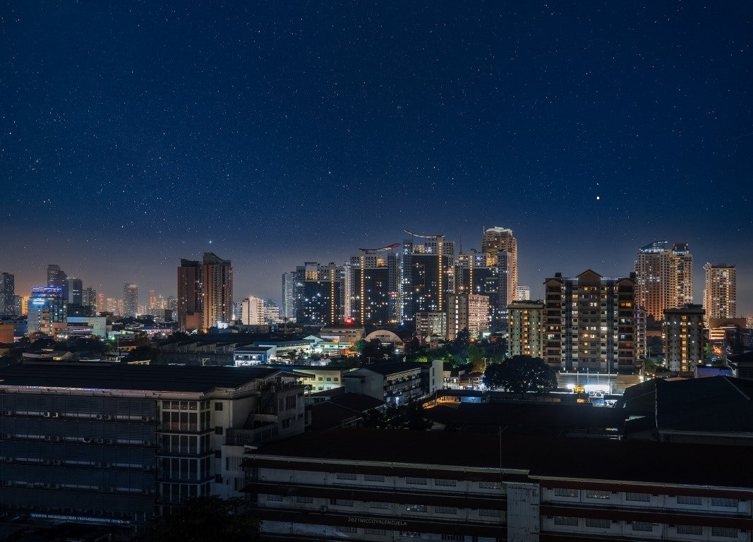 Long Exposure Night Sky