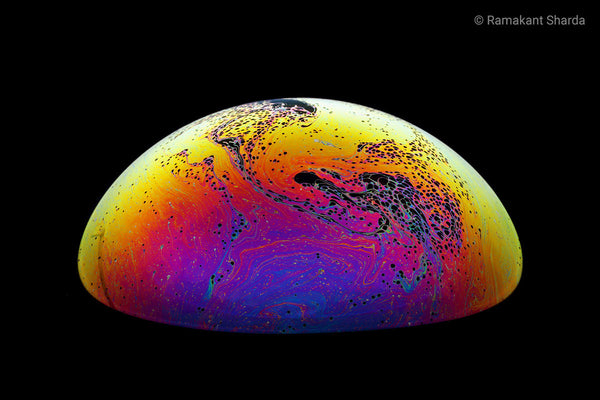 how to capture soap bubbles