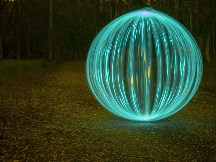 Light Painting Orbs