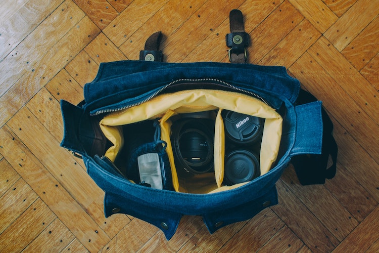 A fashionable and functional camera bag