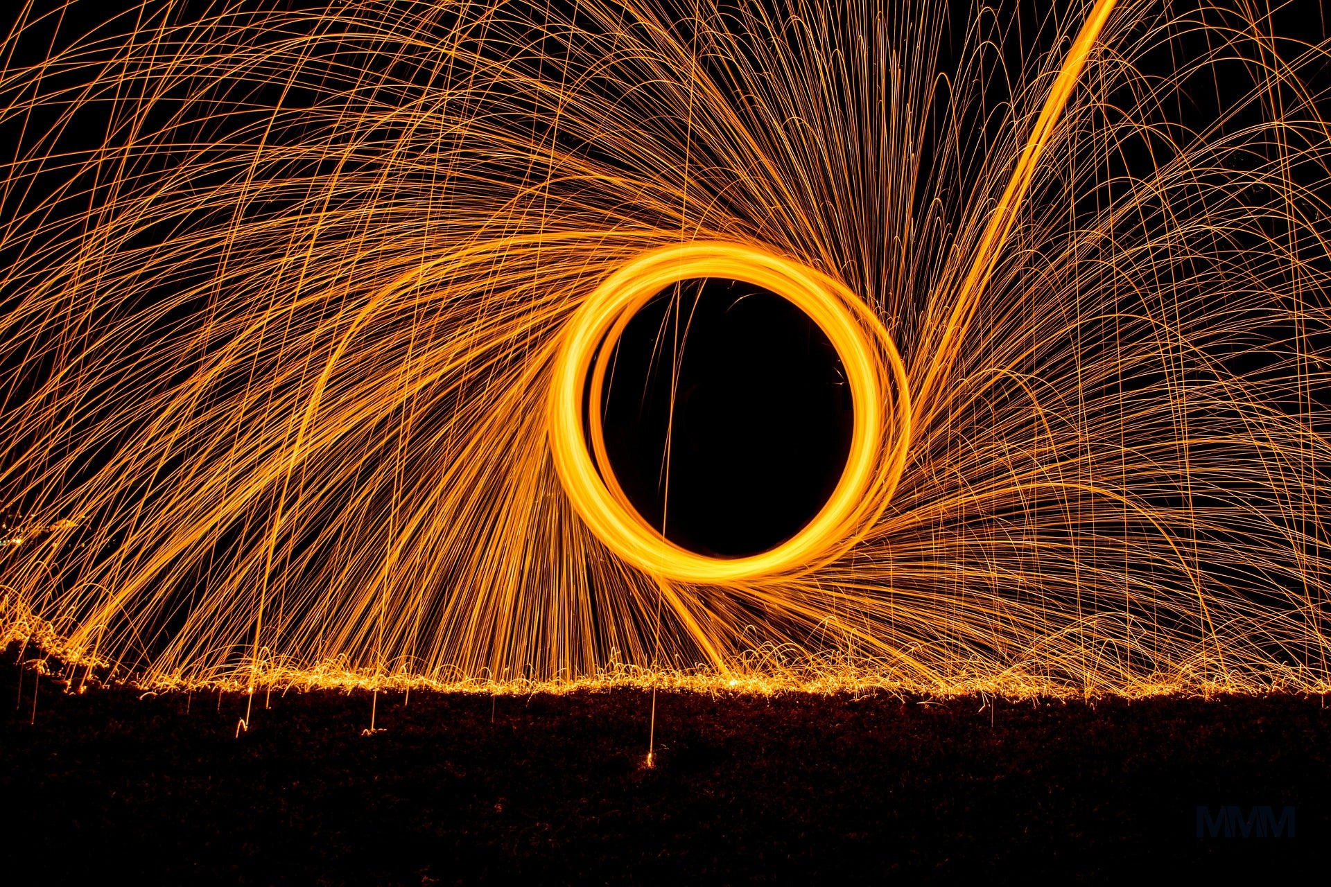 camera settings for steel wool photography