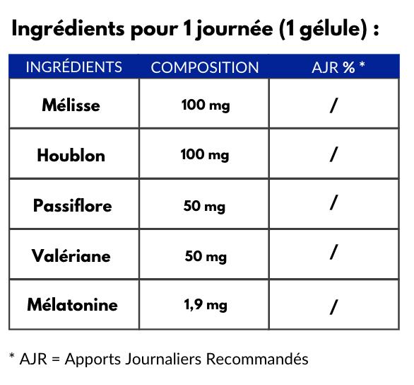 complément alimentaire pour dormir