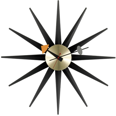 Vitra Sunburst Wall Clock by George Nelson, 1949