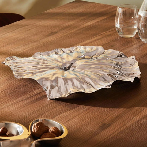 Alessi A Lotus Leaf Centerpiece