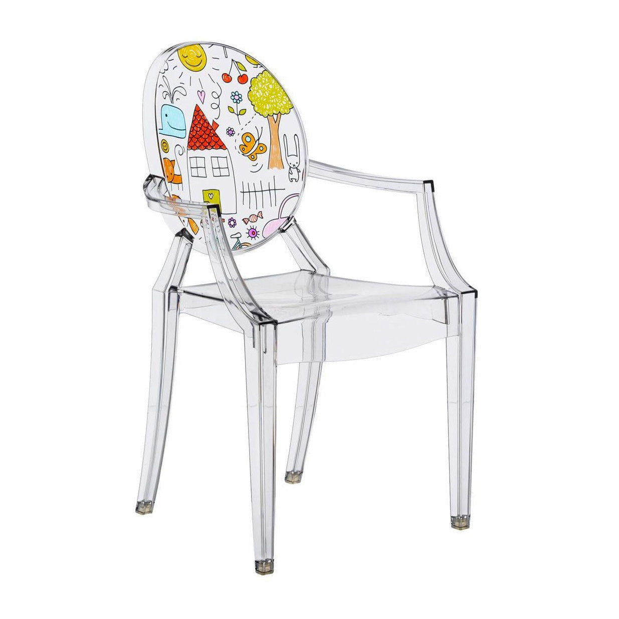 kartell lou lou ghost for kids drawing