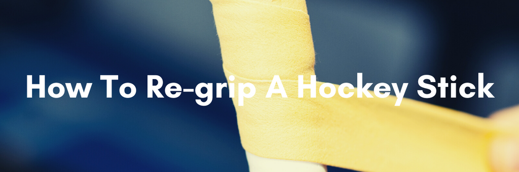 how to regrip a field hockey stick 