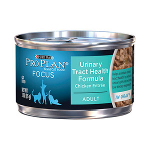 Pro Plan Focus Adult Urinary Tract Health Chicken Entree Canned Wet Cat Food at NJPetSupply.com